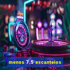 menos 7.5 escanteios